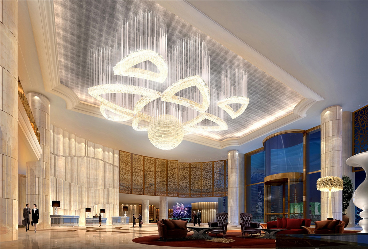洛阳华胜五星级酒店设计装修成效图