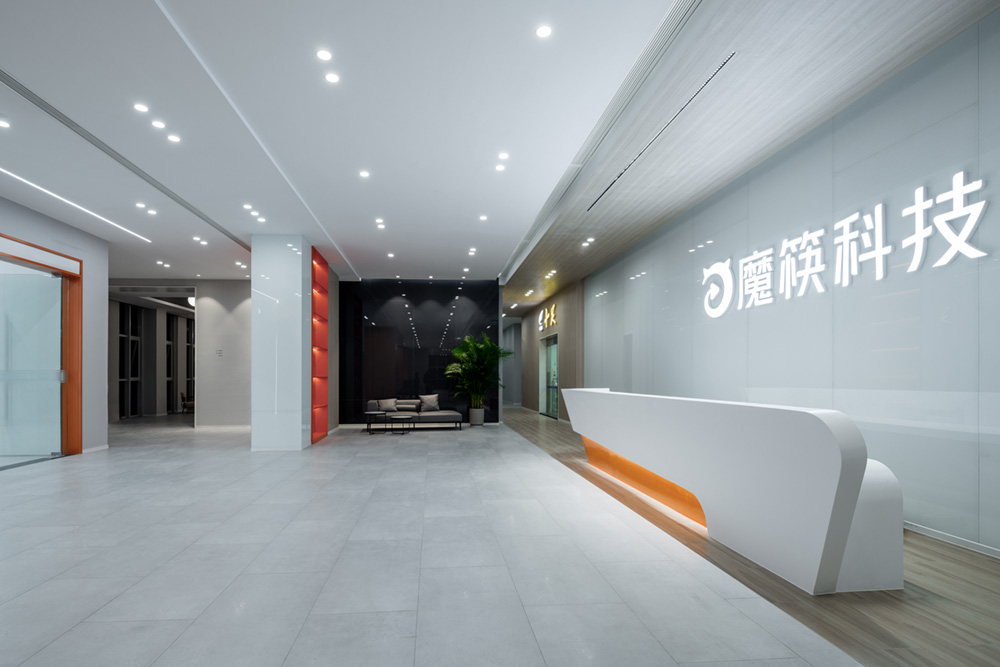 20000㎡魔筷科技直播电商公司办公楼装修设计规划(图2)