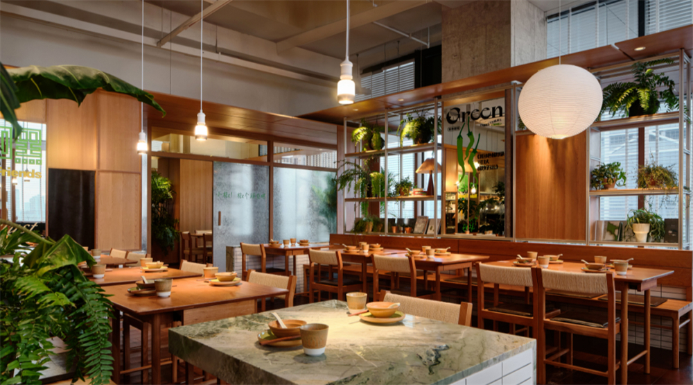 温顺工业风   三只辣椒餐饮店装修设计(图3)