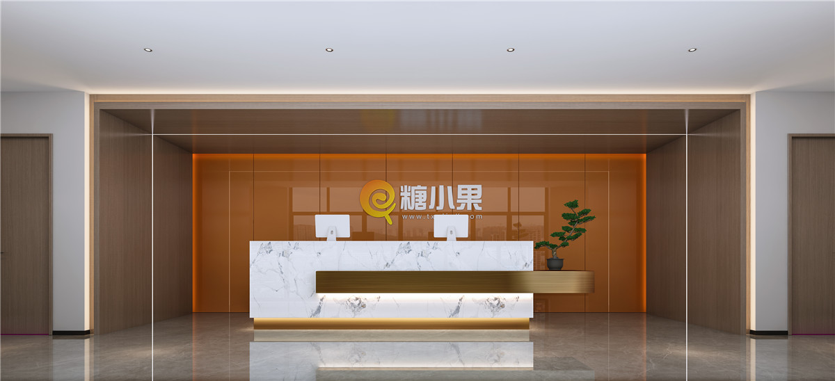 郑州糖小果科技公司|办公设计规划|案例成效图